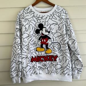 Disney 100 Mickey Sketch Graphic Sweatshirt